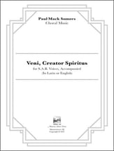 Veni, Creator Spiritus SAB choral sheet music cover